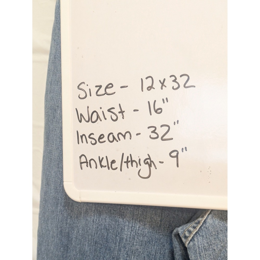 Denver Hayes Jeans Women's 12x32 Blue Straight Leg Classic Denim Canada - Picture 3 of 14